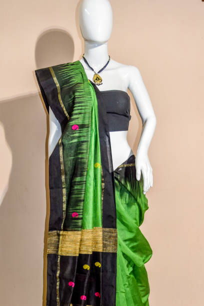istock A traditional indian colorful silk saree 1059491936