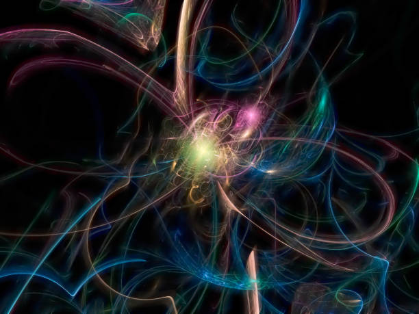 istock abstract digital fractal, creative design, futuristic, disco, magic 1059493450