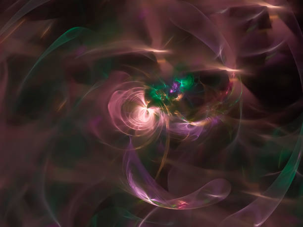 istock abstract digital fractal, creative design, futuristic, disco, magic 1059494526