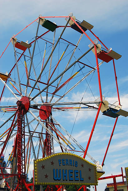 istock Ferris wheel with sign 105949589