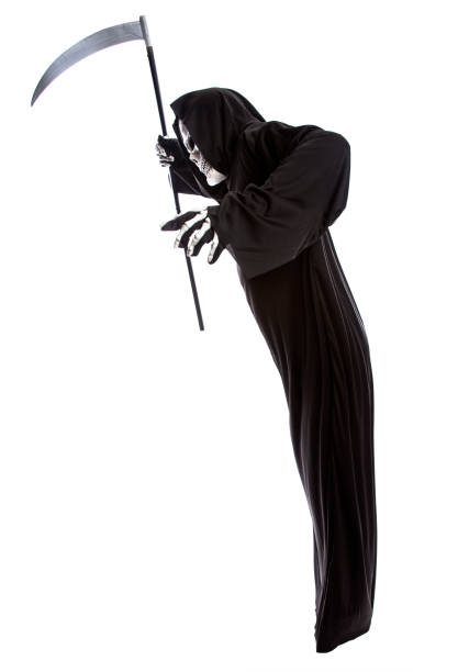 istock Halloween Grim Reaper with a Scythe 1059499902