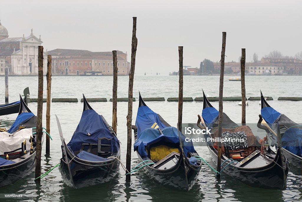 Venetian Gondolas - Royalty-free Antigo Foto de stock