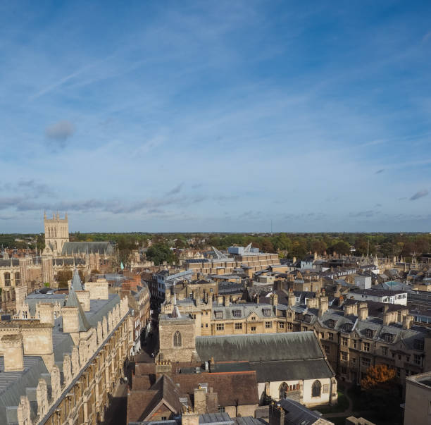 istock Aerial view of Cambridge 1059509864