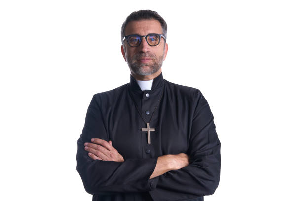 istock Crossed arms priest portrait senior 1059516230