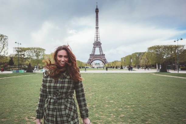 istock Girl in the Paris 1059522278
