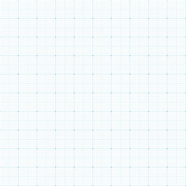 бесшовный фон бумаги график - blueprint graph paper paper backgrounds stock illustrations
