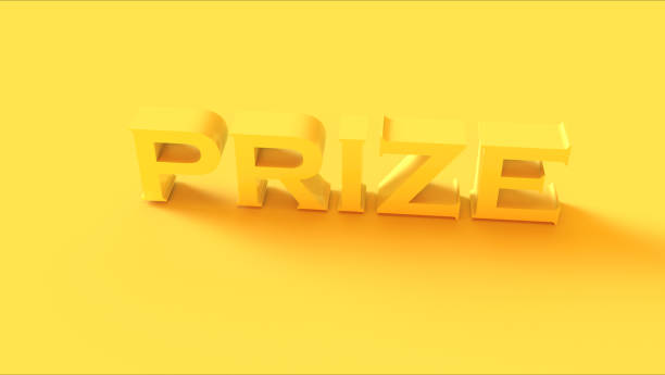 istock Bright Yellow 3d Prize Sign 1059563092