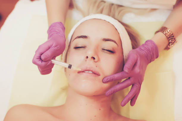 istock Woman in spa beauty salon 1059580606