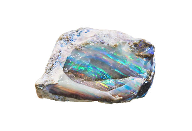 Opal Opal isolated on white opal photos stock pictures, royalty-free photos & images