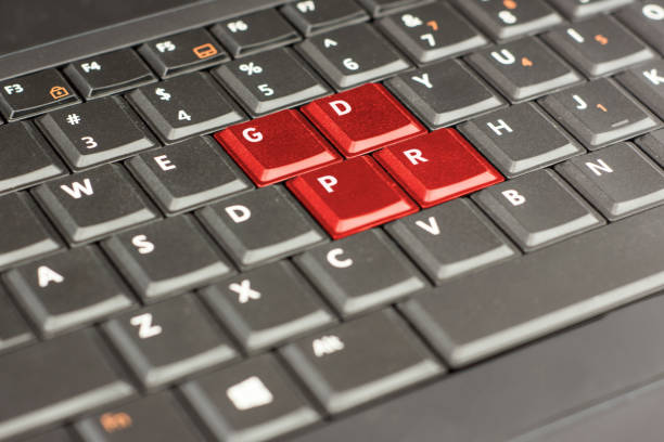 istock Shortcut of GDPR letters on the keyboard 1059617610