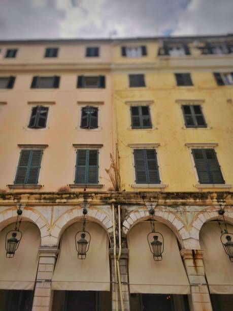 istock Old buildings of Corfu 1059629594