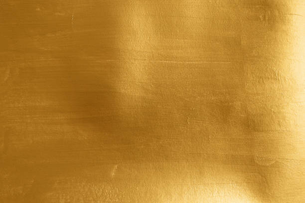 textura artística del metal oro - gilded fotografías e imágenes de stock