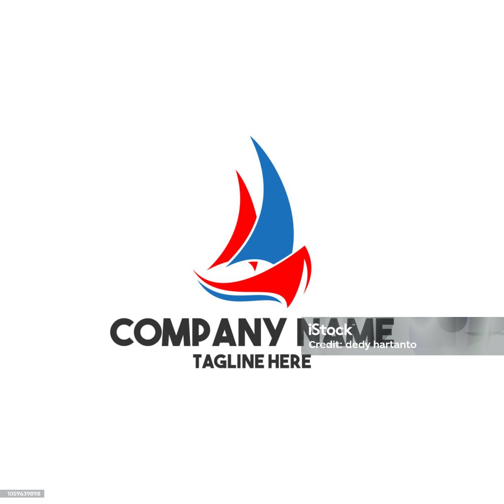 Navire Logo Logo De Navire Abstraite Illustration Vectorielle Logo Moderne Modèle ...