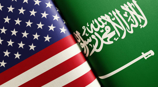 istock American And Saudi Arabian Flag Pair 1059640172