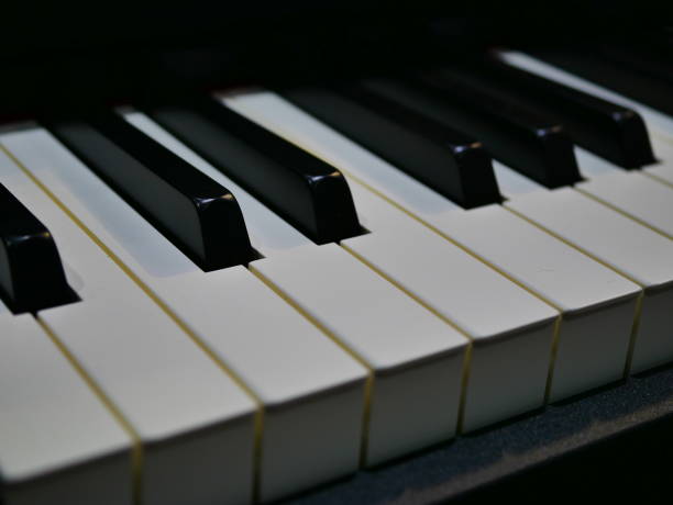 istock Piano and piano keyboard 1059643970