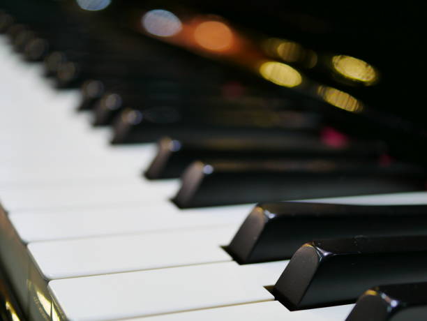 istock Piano keyboard close up 1059644226