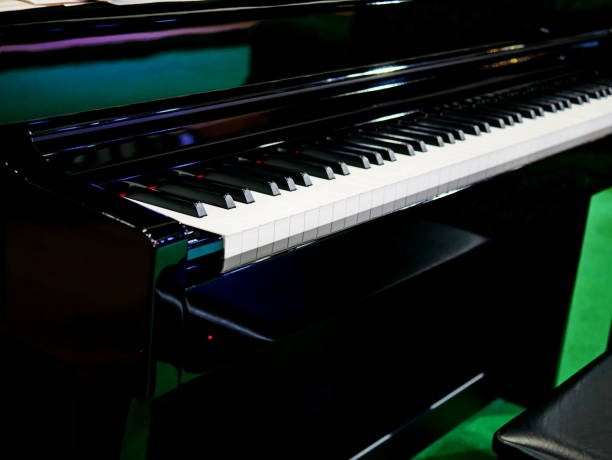 istock Piano and piano keyboard 1059644416