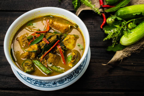 istock Hot Spicy Curry With Pork 1059648332