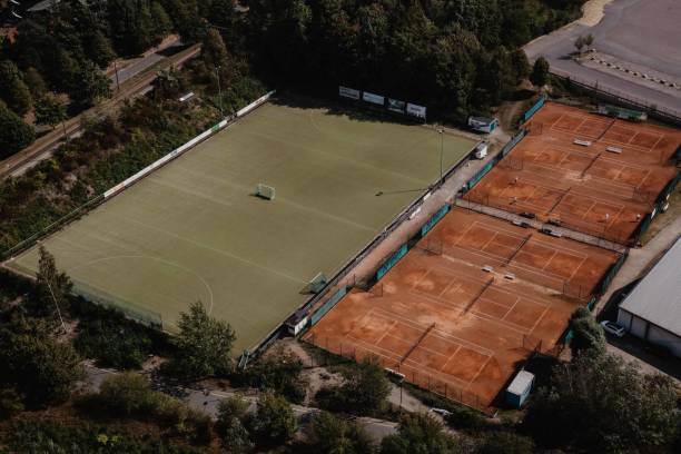 istock High Angle View Of Soccer Field 1059651626