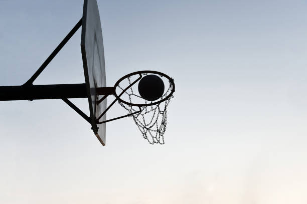 istock Basketball Hoop Silhouette 1059662088