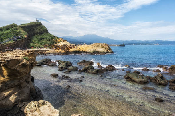 istock Yehliu geopark in Taiwan 1059662174