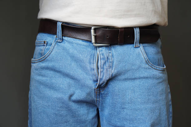 istock midsection of man dressed in jeans with open fly 1059664766