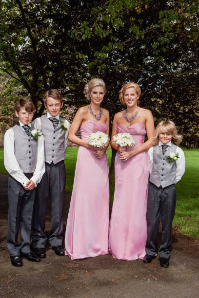istock Bridesmaids and Junior Groomsmen 1059671978
