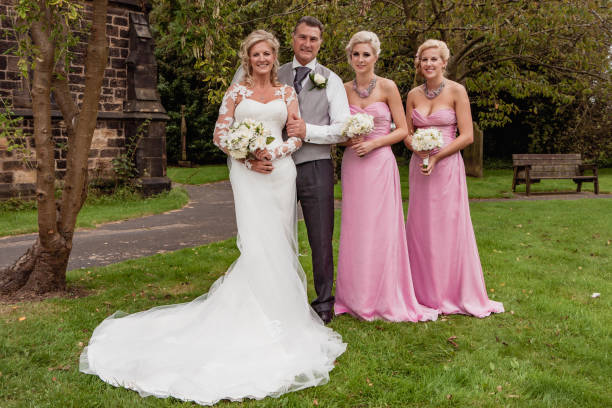 istock Cheerful Family at Wedding 1059672062