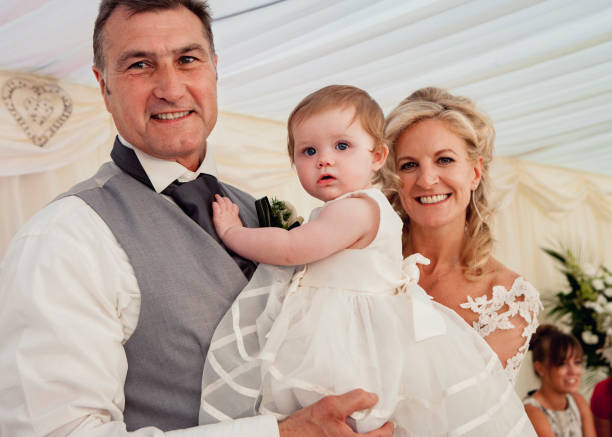 istock Celebrating Wedding with Their Daughter 1059672370