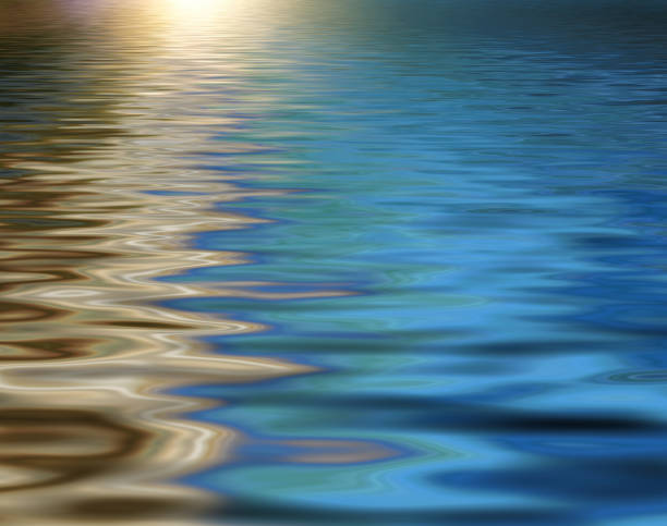 istock Soft and blurred colorful surface rippled of water background 1059673042