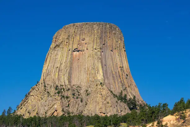 First national Monument; Devils Tower.