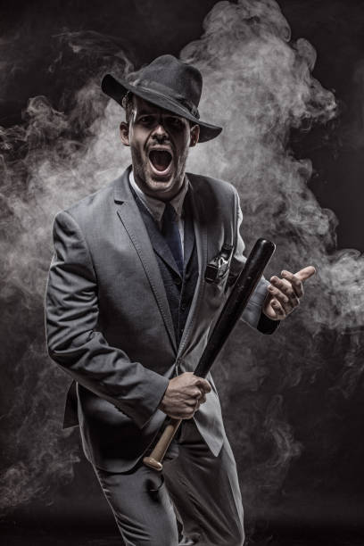 istock Italian Gangster Man 1059682818