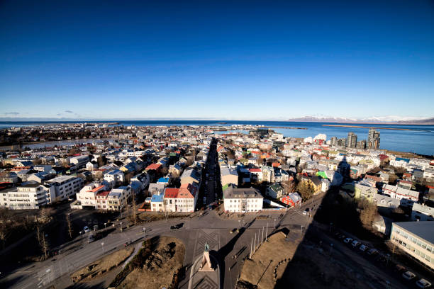 istock Reykjavik downtown aerial 1059694418