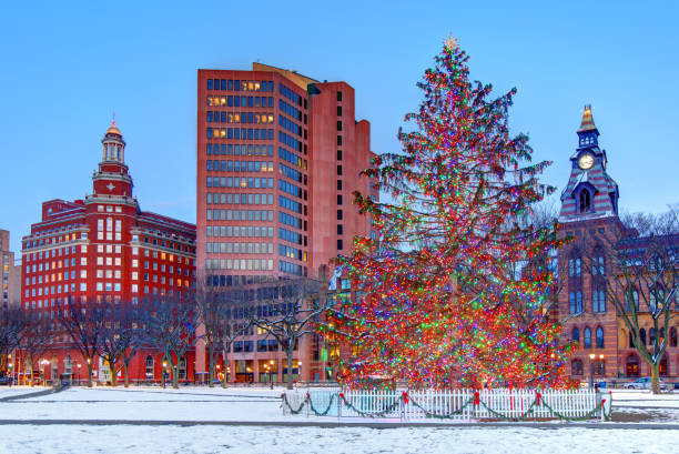 istock Christmas in New Haven 1059697180