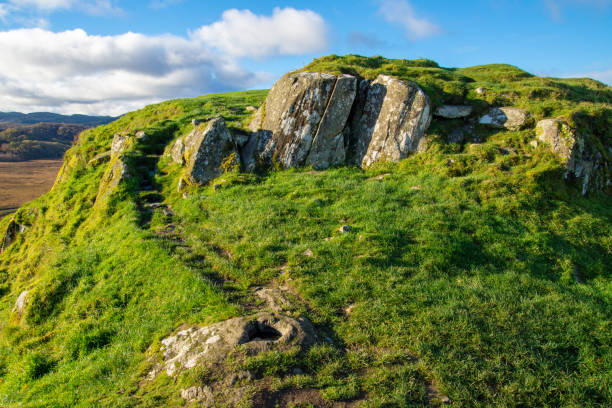 coastline of Rathlin Island off the coast of Northern Ireland; Rathlin, Northern Island
