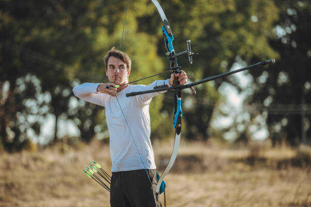 istock Archery practice outdoors 1059708060