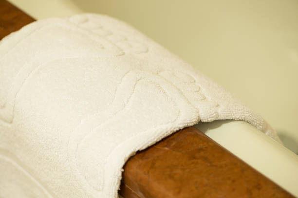 istock towel in the bathroom 1059717132