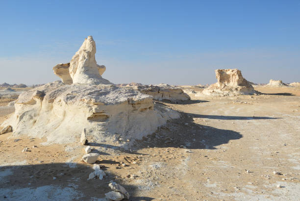 istock Western White desert scenery. Sahara, Egypt 1059720384