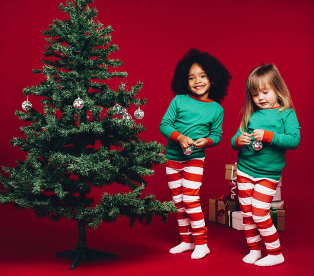 istock Kids celebrating christmas 1059733368
