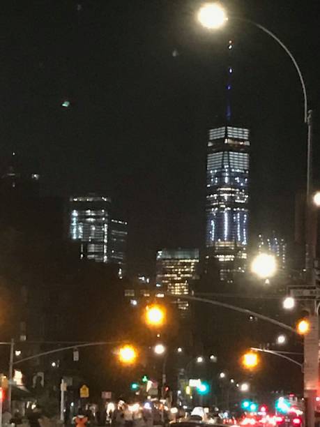 istock Manhattan street at night 1059742546