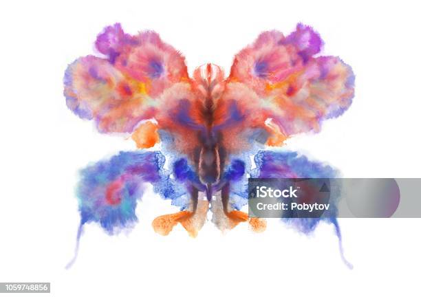 Abstract Painted Butterfly Stock Illustration - Download Image Now - Butterfly - Insect, Abstract, Art