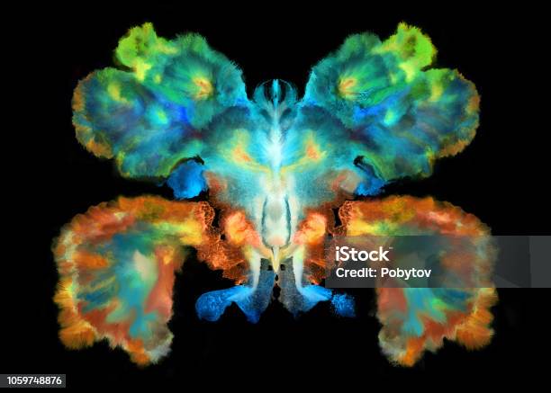 Abstract Painted Butterfly Stock Illustration - Download Image Now - Abstract, Art, Butterfly - Insect
