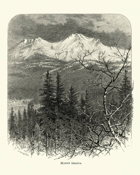 istock View of Mount Shasta, Cascade Range, California, 19th Century 1059766392