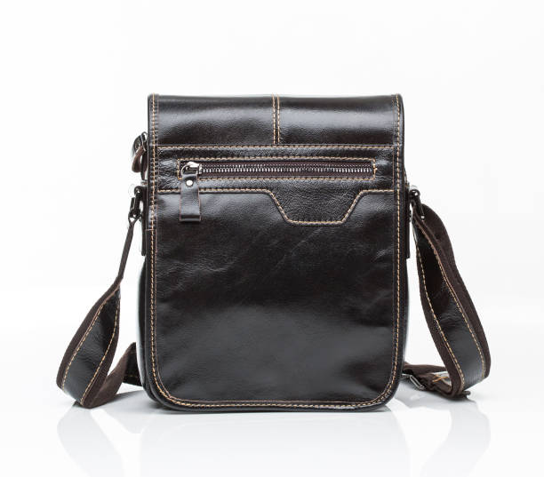 istock modern black leather men casual or business messenger case 1059771906