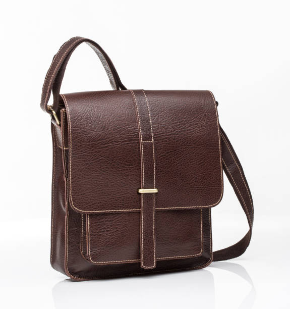 istock modern brown leather men casual or business messenger case 1059771912