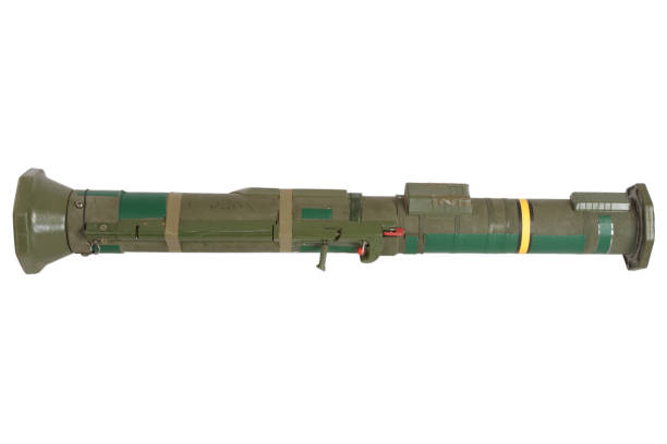 anti-tank rocket propelled grenade launcher isolated on white anti-tank rocket propelled grenade launcher isolated on white hand grenade photos stock pictures, royalty-free photos & images
