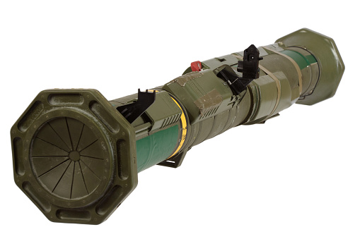 対戦車ロケット擲弾発射機が白で隔離 - ストックフォト・写真素材...
