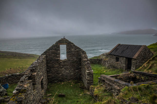 istock Abandoned Ireland Road countryside 1059777840