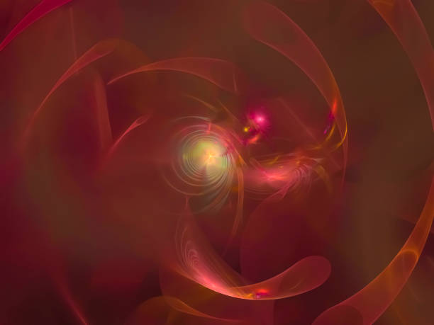 istock abstract digital fractal, digital future design, disco 1059778008