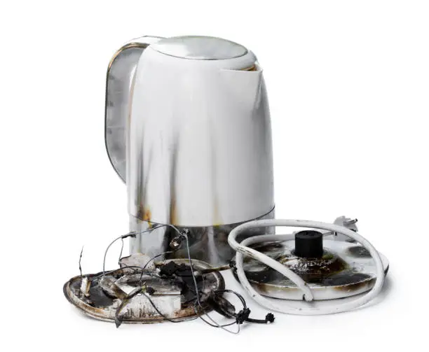 Photo of Faulty automatic electric kettle caught fire